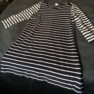 J Crew striped dress